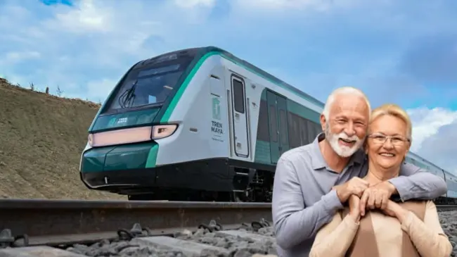 El Tren Maya ofrece atractivos descuentos a adultos mayores con tarjeta INAPAM.