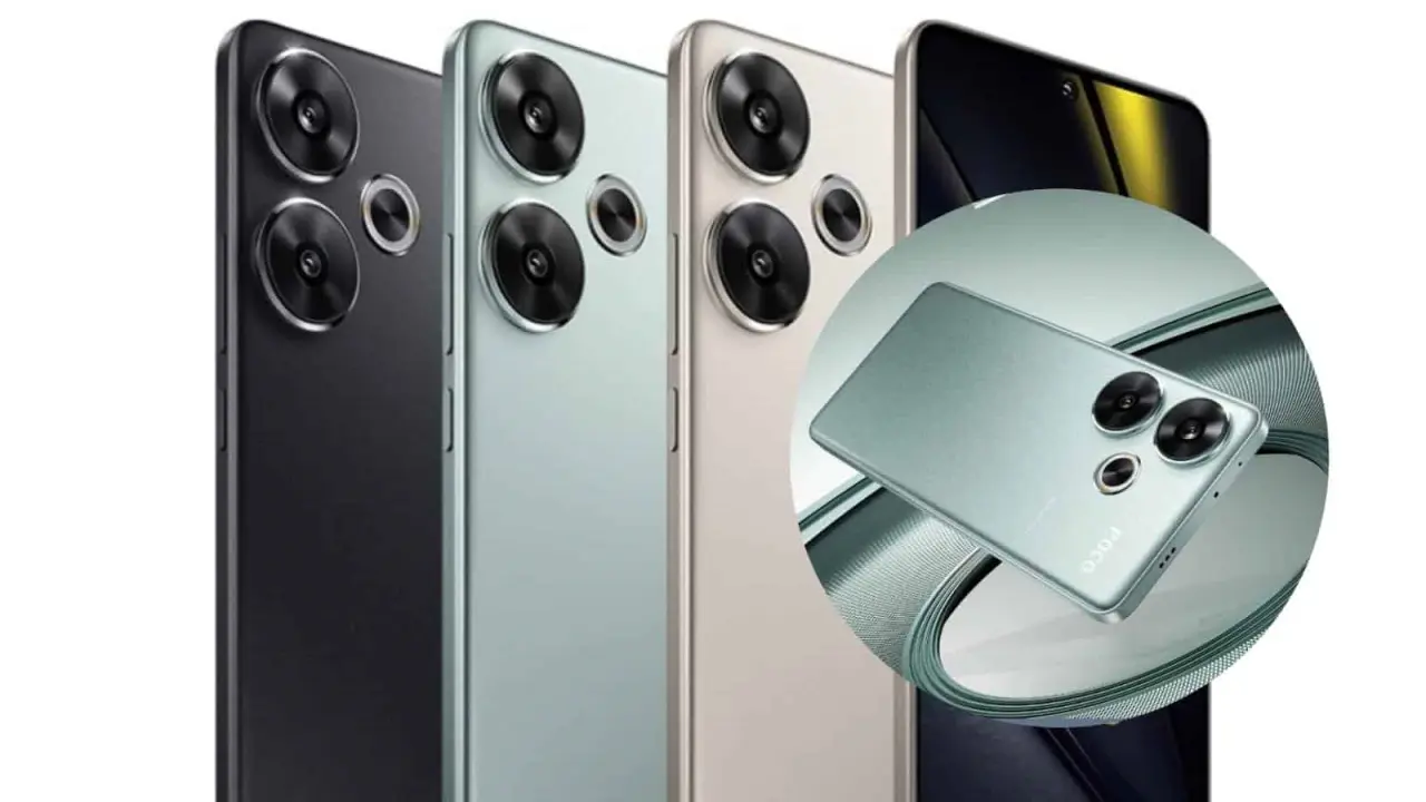 El celular Poco F6 viene con pantalla AMOLED de 6,6 pulgadas. Foto: Cortesía