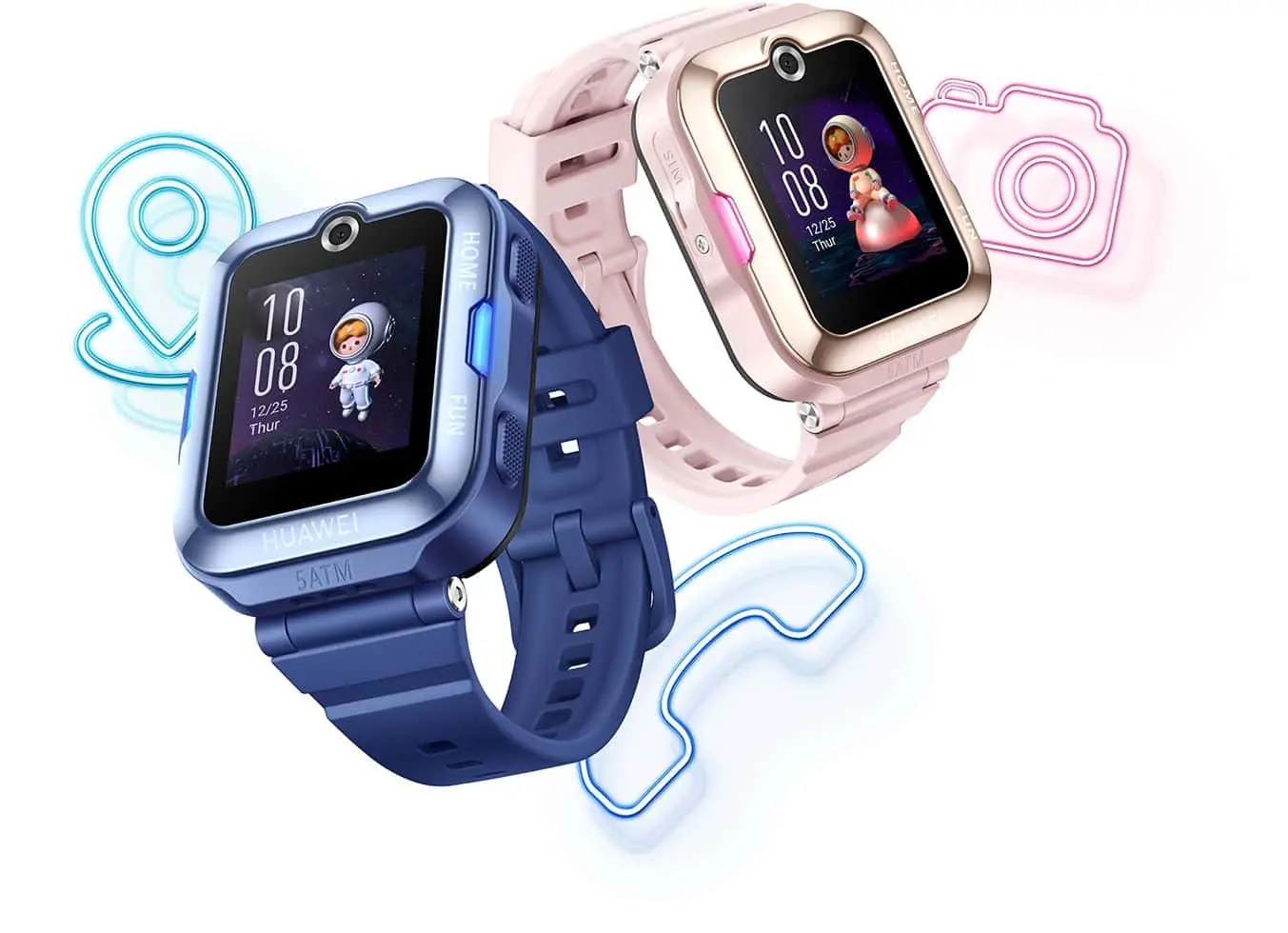 El smartwatch Huawei para niños viene con varios sensores entre ellos de ultravioleta y de luz ambiental. Foto: Cortesía