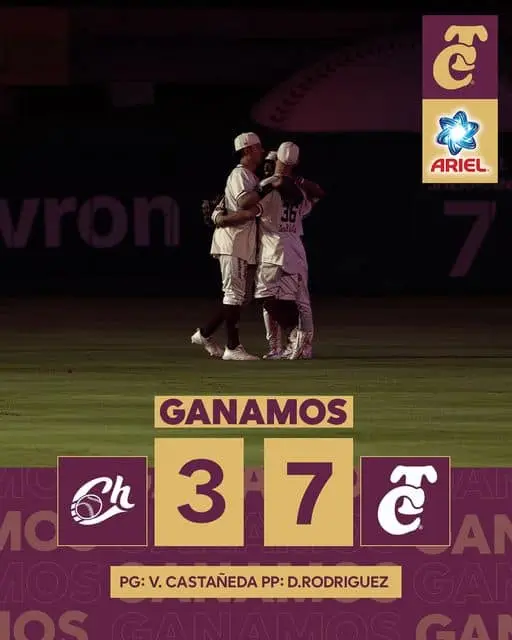 Tomateros vence 7-3 a Charros | Imagen: Tomateros