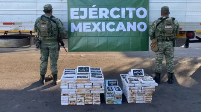 Decomiso de droga. Foto: temática