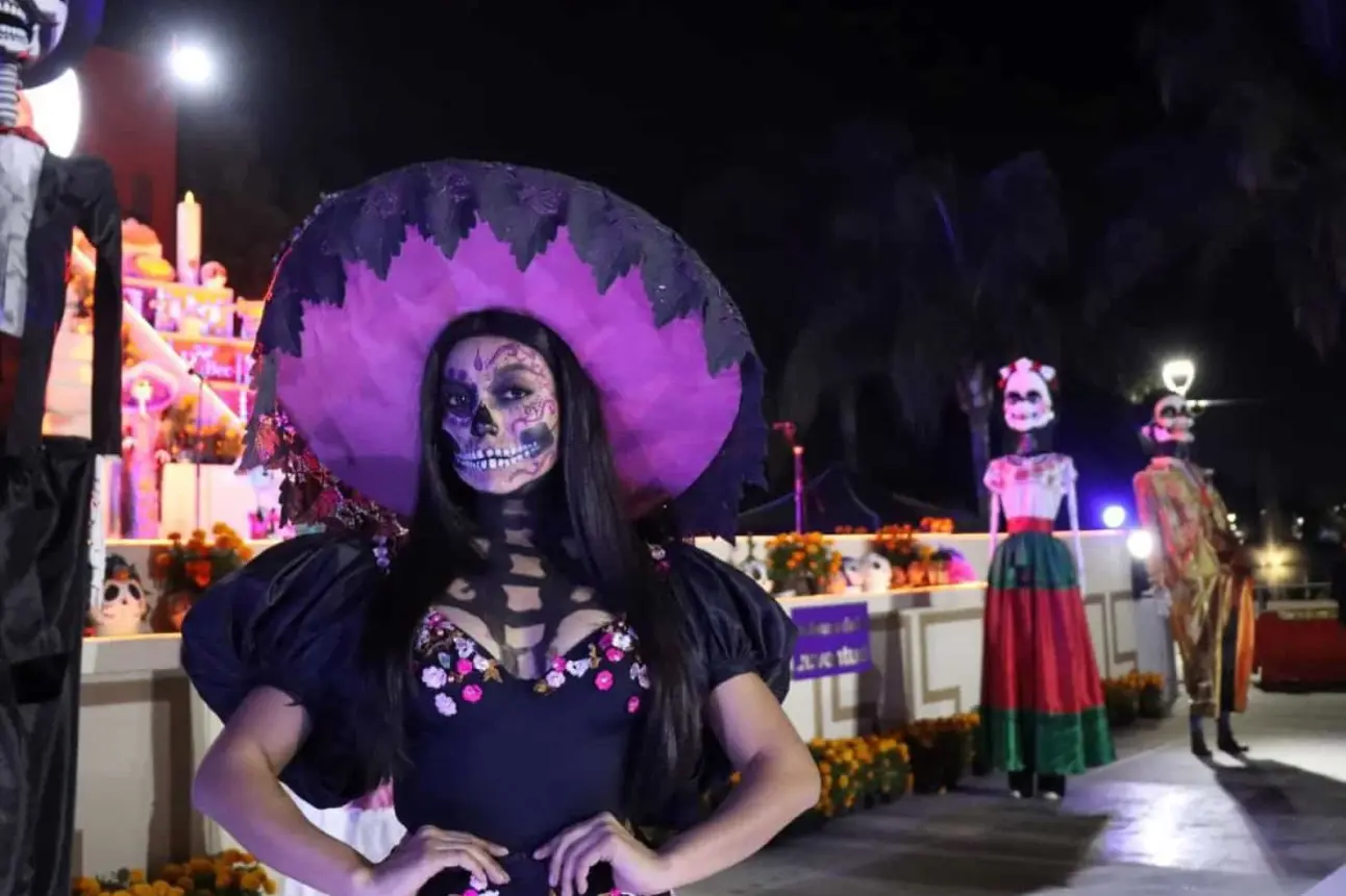 Ya inició el Festival de las Calaveras 2024 en Aguascalientes. Foto: Cortesía