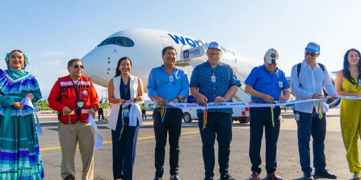 Inició operaciones el vuelo chárter de la ruta Praga-Puerto Vallarta de la aerolínea World2fly.