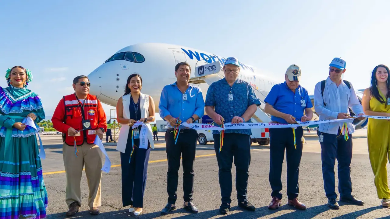 Inició operaciones el vuelo chárter de la ruta Praga-Puerto Vallarta de la aerolínea World2fly.