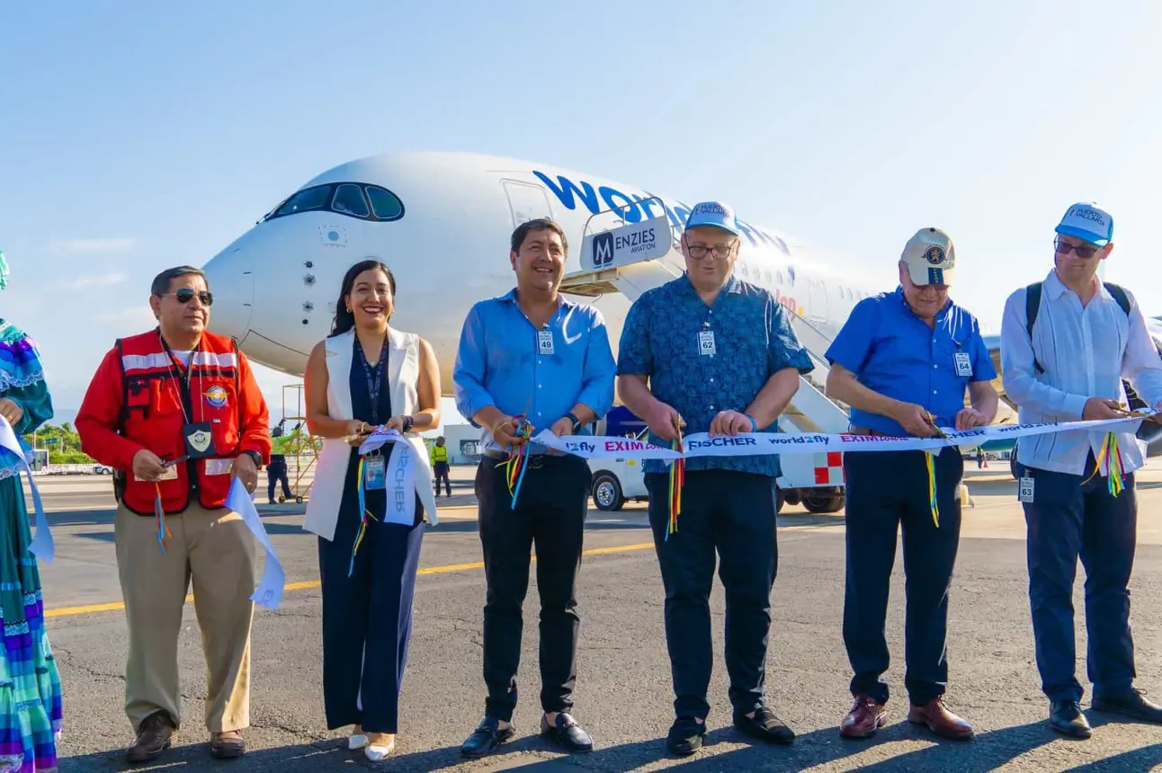 Inició operaciones el vuelo chárter de la ruta Praga-Puerto Vallarta de la aerolínea World2fly.