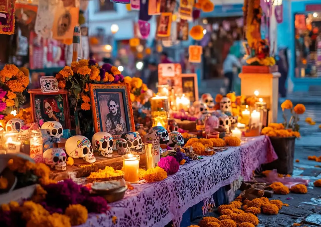 Actividades por el Día de Muertos en Zamora, Queréndaro, Zitácuaro y Peribán.