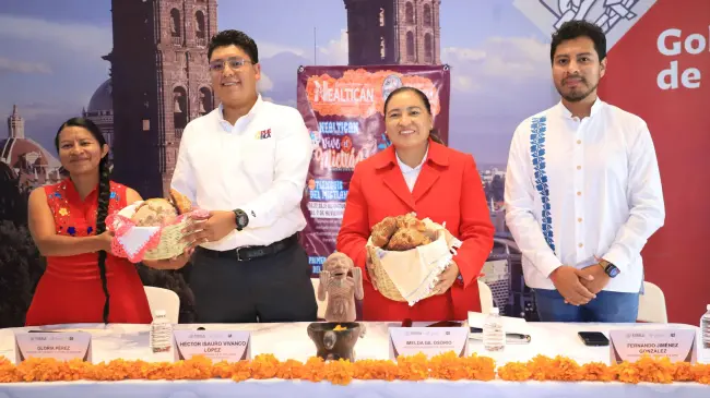 Festival Nealtican Vive el Mictlán 2024, en Puebla. Foto: Cortesía