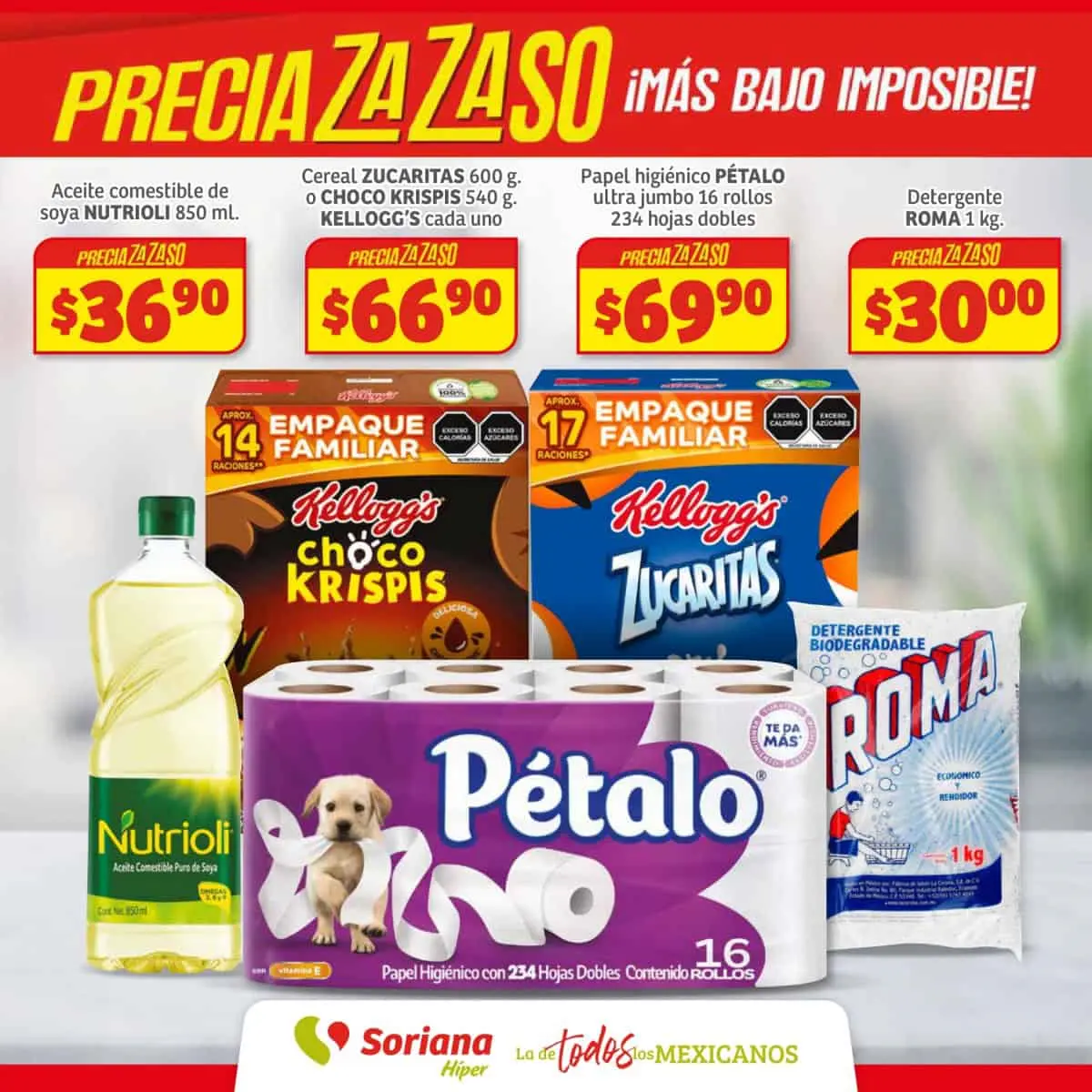 Ofertas de Soriana: folleto Preciazazaso del 30 de octubre al 10 de noviembre