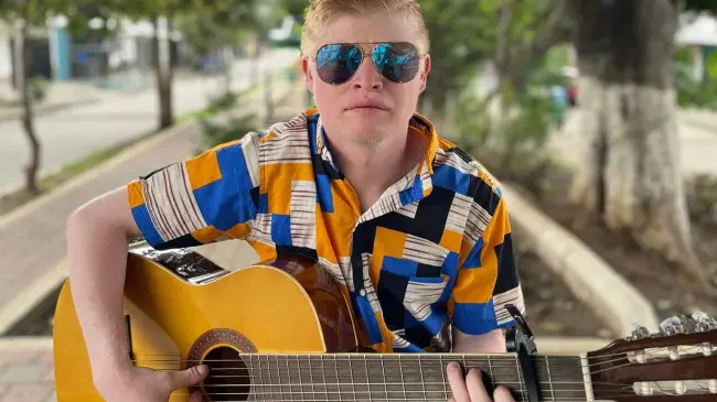 El Güerito Chapín de Tiktok. Foto: Cortesía