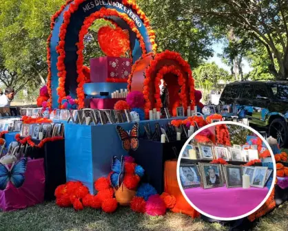 Horarios de misas y para ver el Altar de Muertos gigante en el  Parque San Martín, en Culiacán