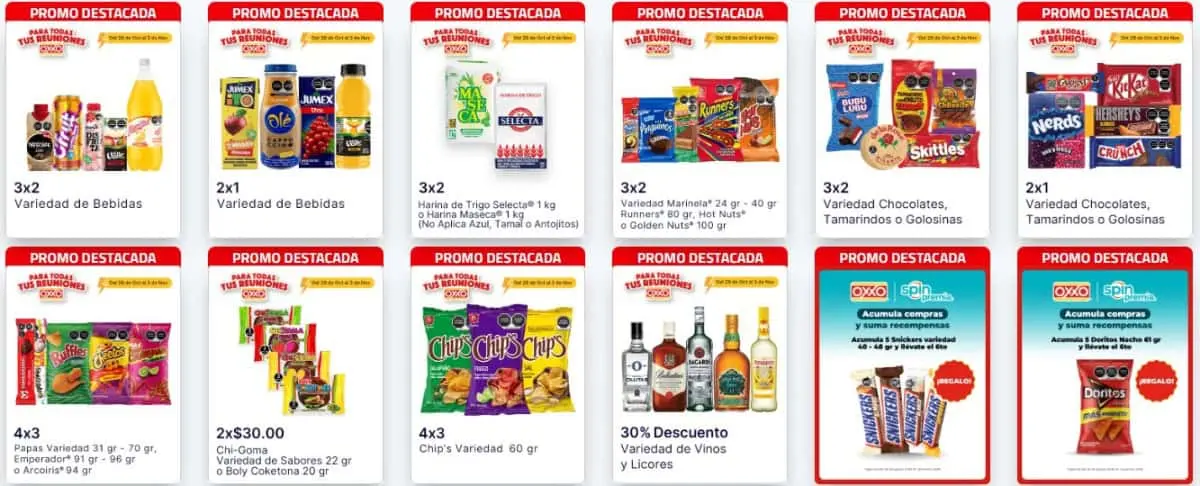 Ofertas y promociones en OXXO hasta el 3 de noviembre de 2024