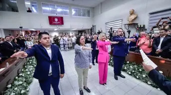 Rinde protesta la nueva alcaldesa de Mazatlán, Estrella Palacios y su equipo de trabajo