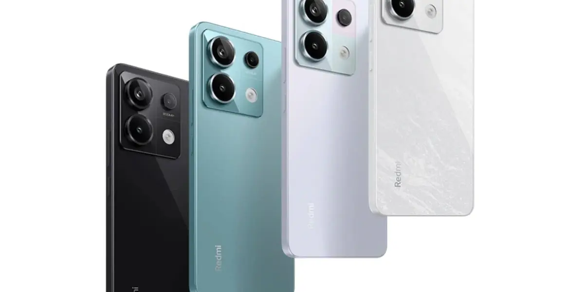 El celular Redmi Note 13 Pro con altavoces estéreo incluidos. Foto: Cortesía