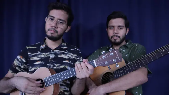Los hermanos gemelos Brayan y Abraham Quintero Martínez, son un ejemplo de dedicación, humildad y amor por la música.