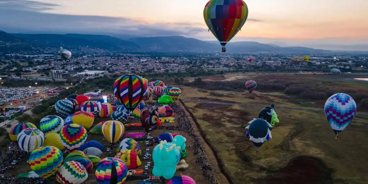 Ya está todo listo para el Festival del Globo 2024, en León, Guanajuato. Foto: Festival del Globo