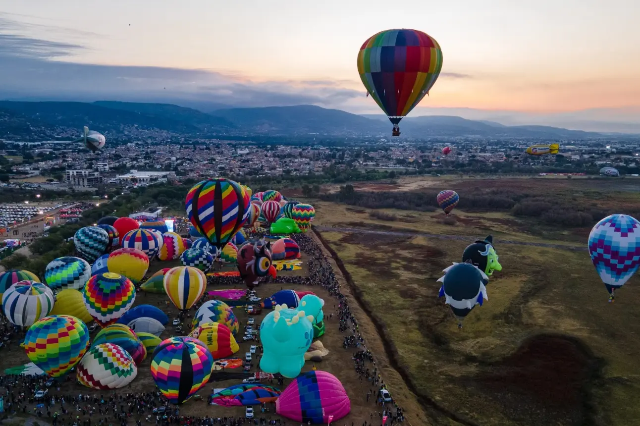 Ya está todo listo para el Festival del Globo 2024, en León, Guanajuato. Foto: Festival del Globo