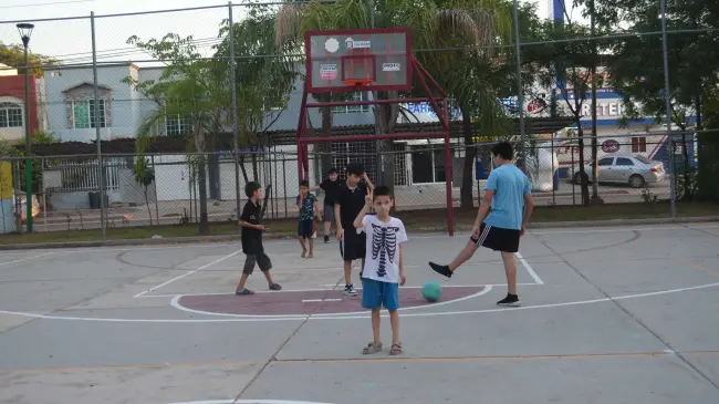 La Unidad Deportiva de colonia Amistad se consolida como un espacio de paz y convivencia tras su rehabilitación. Foto: Juan Madrigal