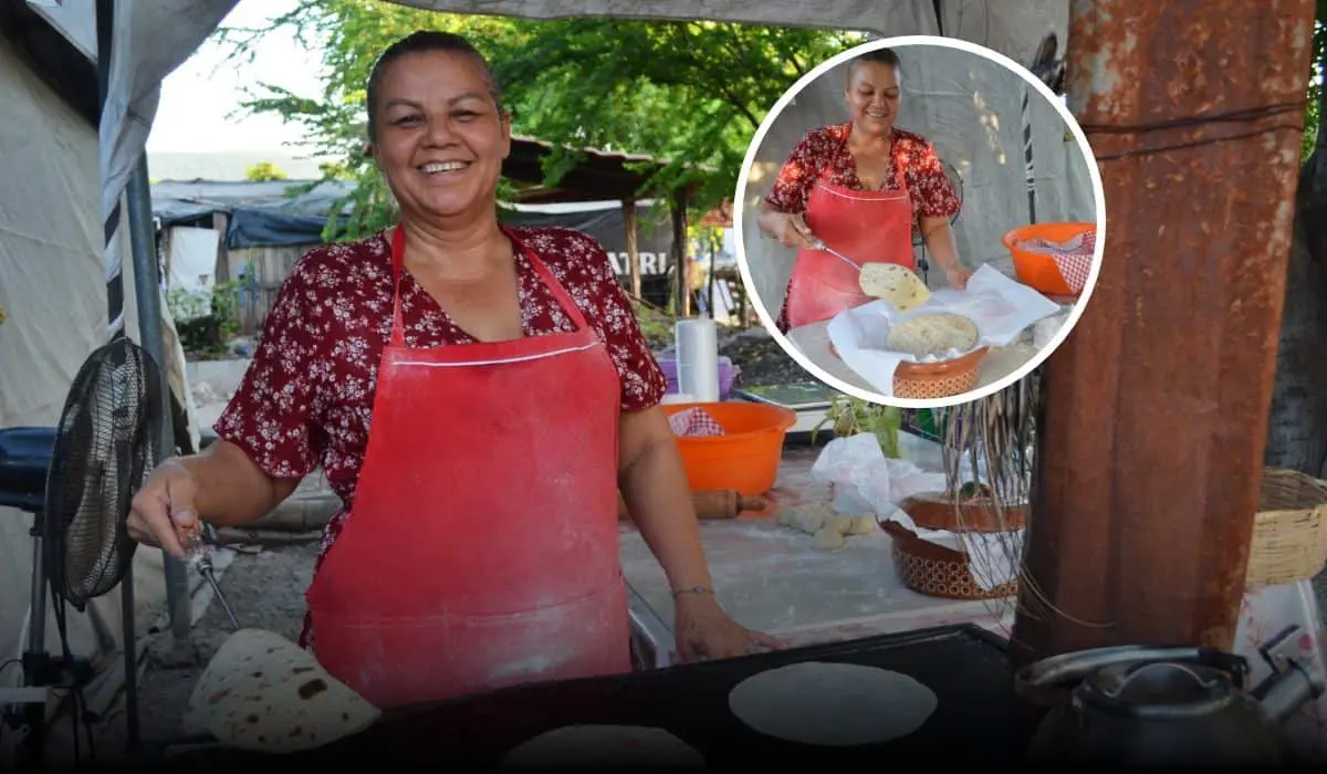 1.- Tortillas con sabor a esfuerzo, María de Jesús Escobar Lizárraga, un ejemplo de lucha y dedicación en la capital sinaloense. Foto: Juan Madrigal