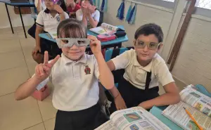 Niños y Niñas de la primaria Ignacio Manuel Altamirano de Culiacán brillan en el concurso internacional ‘Gafas del Futuro’