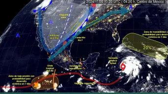 Frente frio: así afectara al clima de Sinaloa