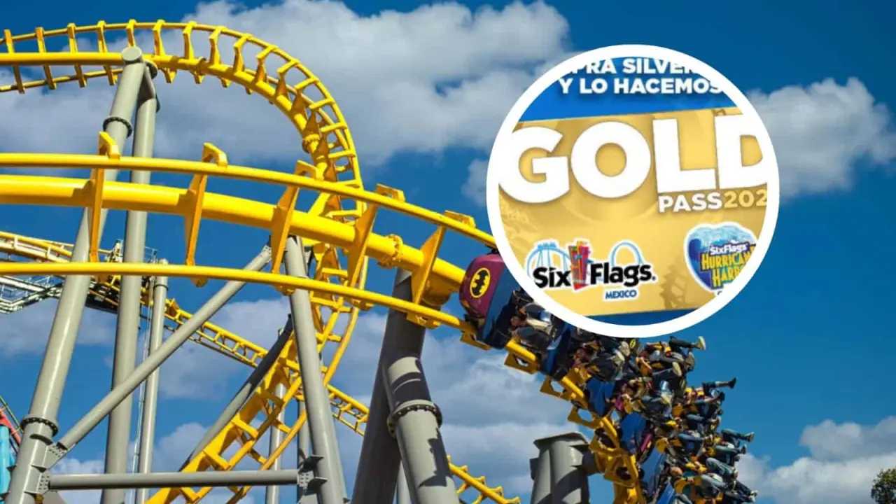 Six Flags México pone con descuento el Pase Anual. Foto: Cortesía
