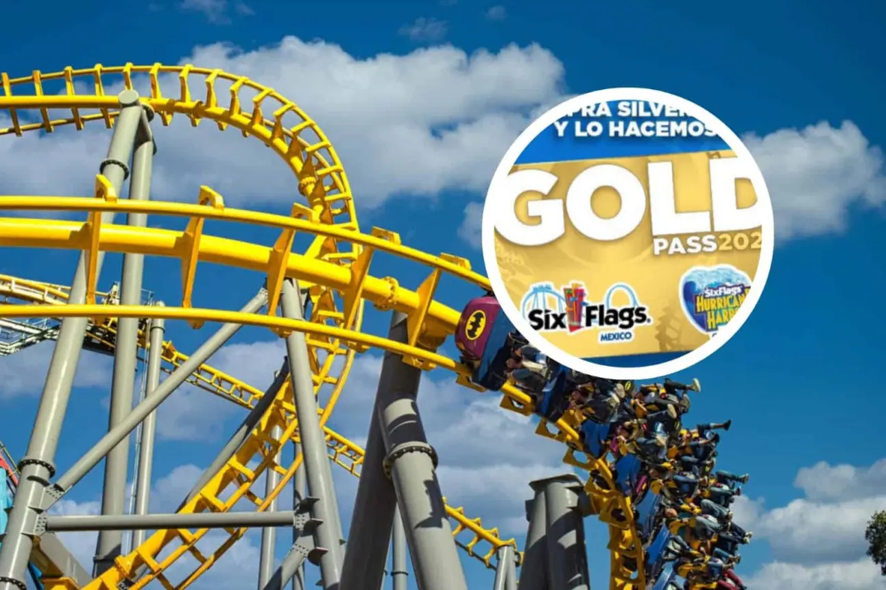 Six Flags México pone con descuento el Pase Anual. Foto: Cortesía