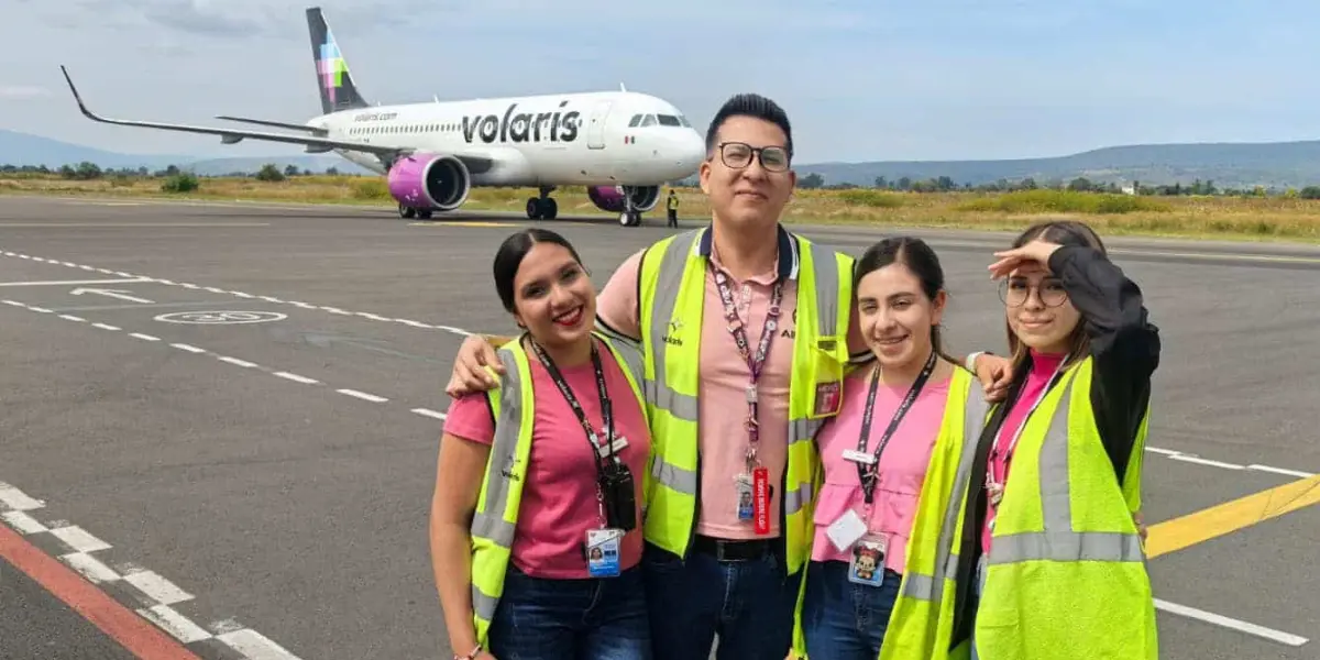 Volaris anuncia nuevas rutas aéreas de Michoacán -Monterrey.