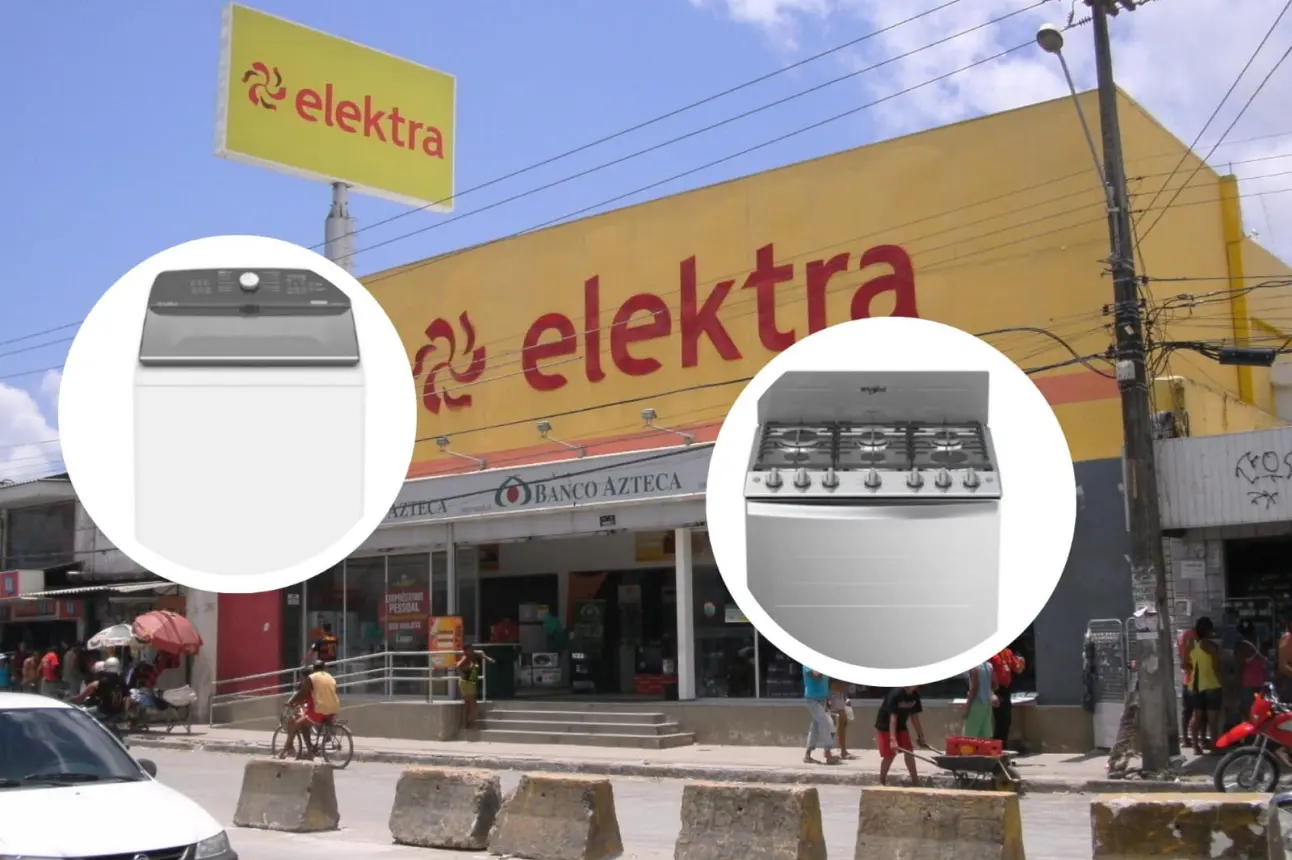 Elektra adelanta las ofertas del Buen Fin en estufas y lavadoras. Foto: Cortesía