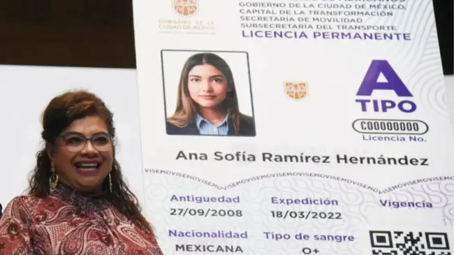 El gobierno de Clara Brugada busca agilizar el trámite de licencias de conducir permanentes en CDMX. Foto: Cortesía