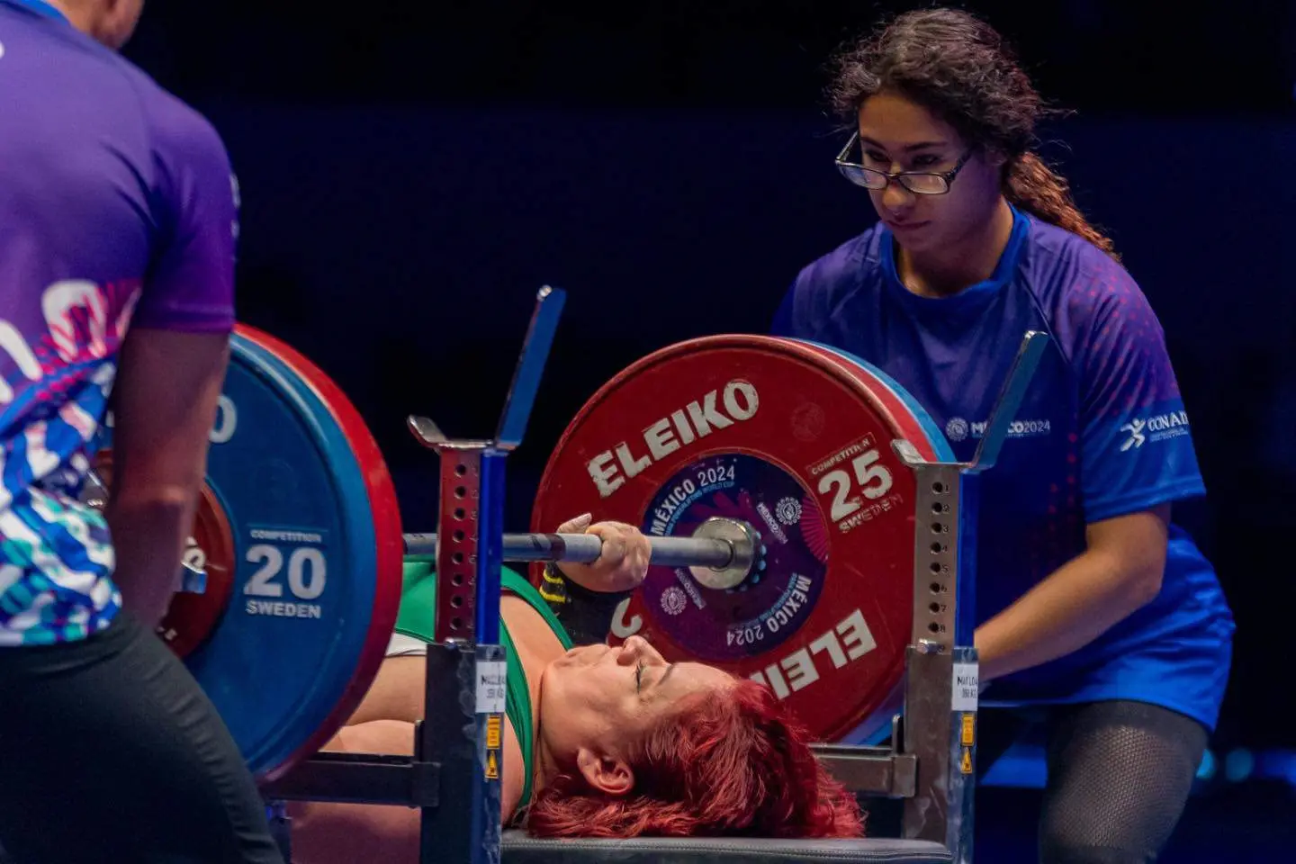 Atleta de Para Powerlifting | Imagen: CONADE