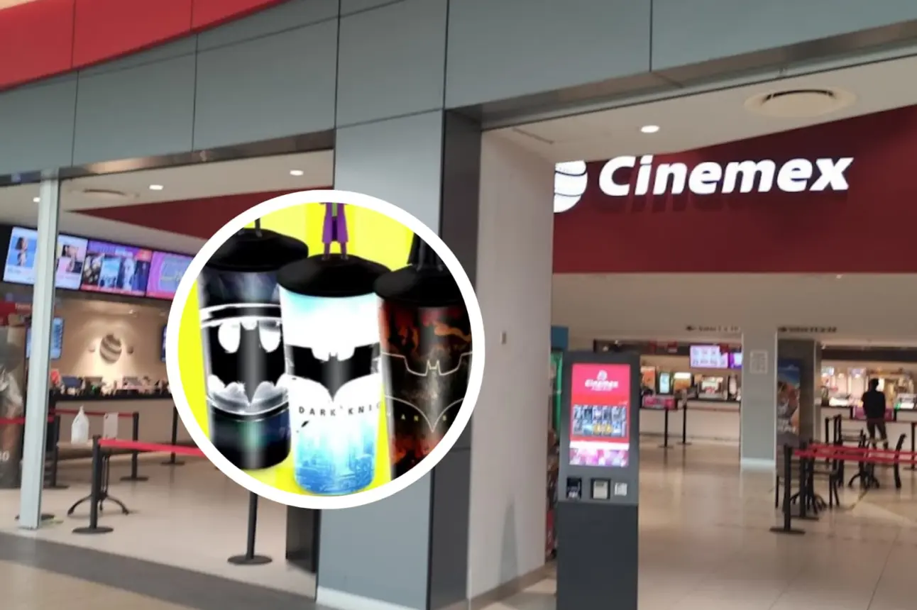 Cinemex lanza un combo de Batman por su aniversario 85. Foto: Cortesía