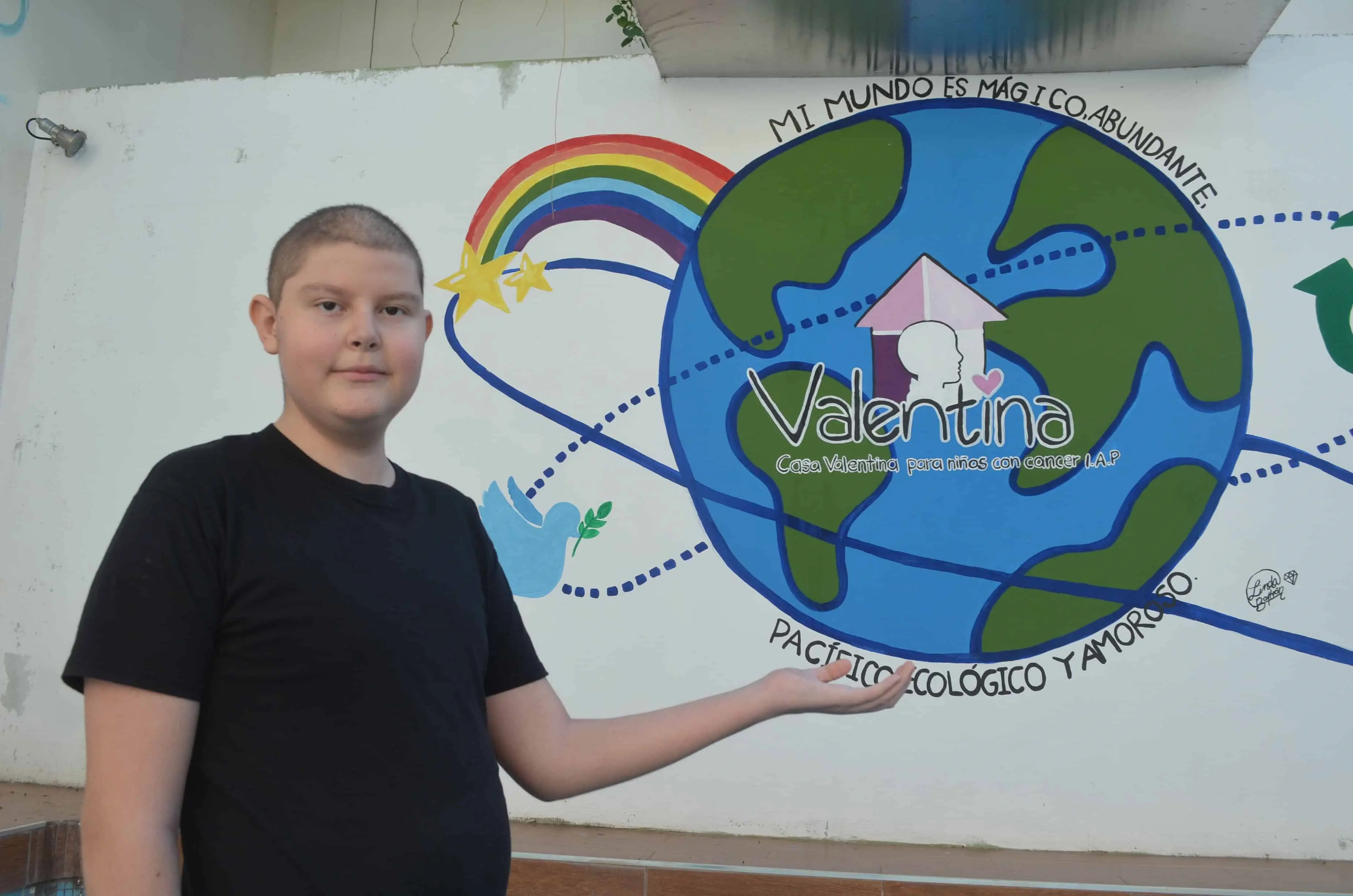 Gabriel Haro, es un joven guerrero de 14 años que enfrenta la leucemia con valentía, fe y esperanza