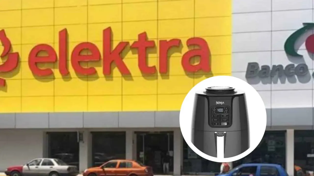 Elektra pone en oferta varias freidoras y microondas. Foto: Cortesía