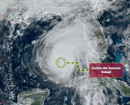 Huracán Rafael: esta es su trayectoria y los estados que afectará