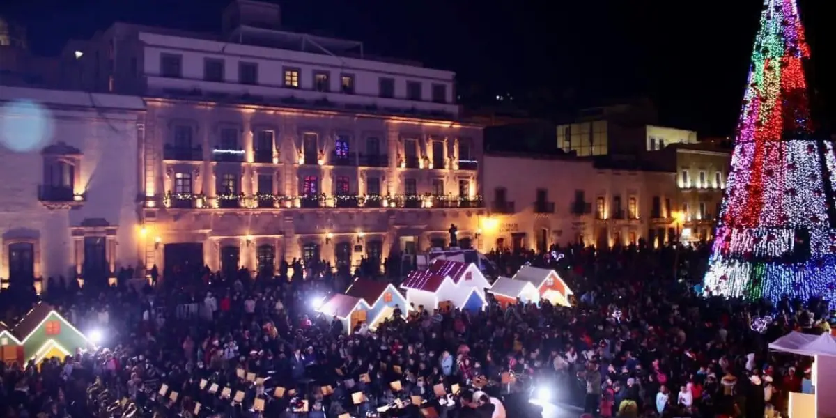 Se espera que miles de personas visiten las Villas Navideñas durante la temporada decembrina en Zacatecas. Foto: Cortesía