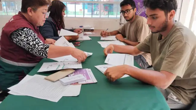 Anuncian el primer pago de la Beca para Transporte para Universitarios en la CDMX. Foto: Cortesía