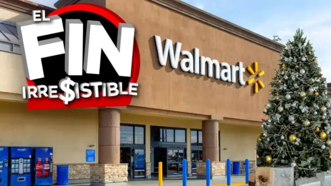Aprovecha las ofertas de Walmart en pinos navideños. Edición de foto: Tus Buenas Noticias