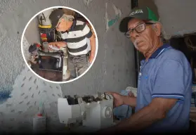 José Jesús JR tiene 46 años devolviendo la vida a las máquinas de coser en Culiacán