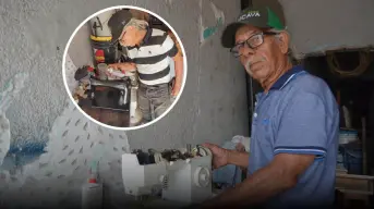 José Jesús JR tiene 46 años devolviendo la vida a las máquinas de coser en Culiacán