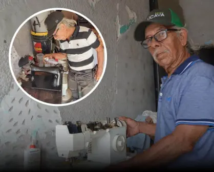 José Jesús JR tiene 46 años devolviendo la vida a las máquinas de coser en Culiacán