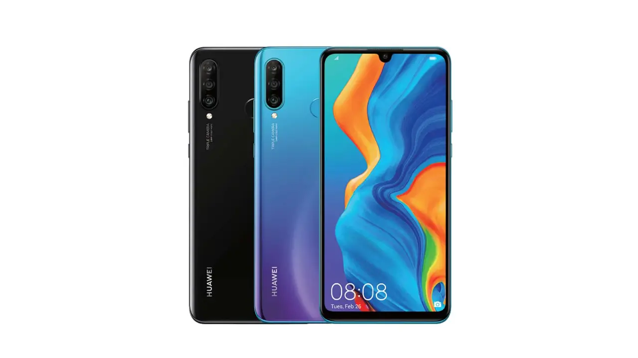 Huawei P30 Lite está disponible en tres colores. Foto: Cortesía