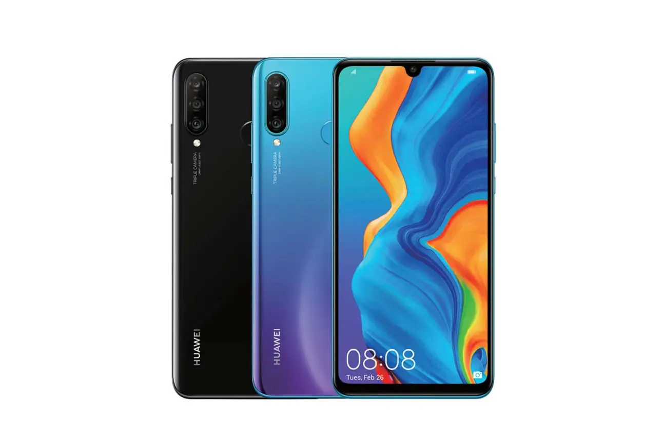 Huawei P30 Lite está disponible en tres colores. Foto: Cortesía