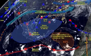 Frente frío número 8 ocasiona descenso de temperaturas en los siguientes estados