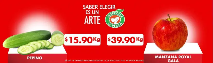 Aprovecha las oferta del Miércoles de Plaza cada semana. Imagen: La Comer