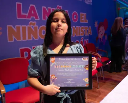 Alexia Rodríguez, la niña cronista que encontró la magia de escribir observando a su mamá