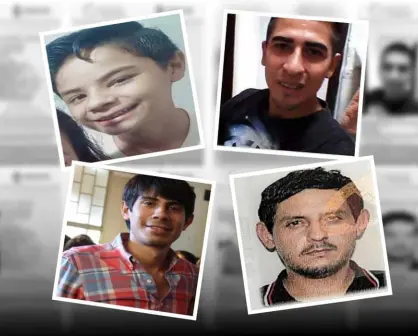 Piden apoyo para localizar a jóvenes desaparecidos en Sinaloa; entre ellos se encuentra un menor de 14 años