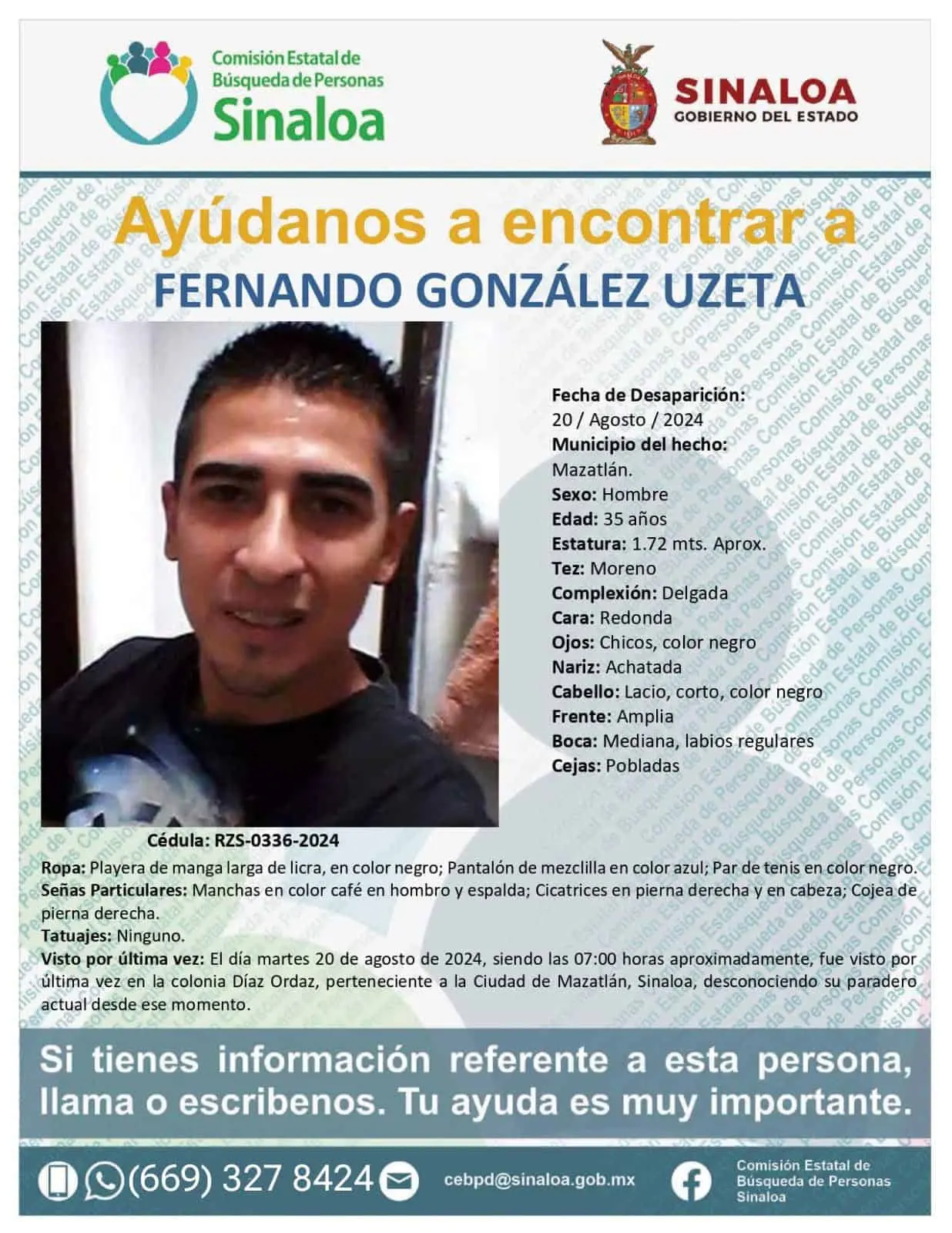Fernando Gonzáles Uzeta.