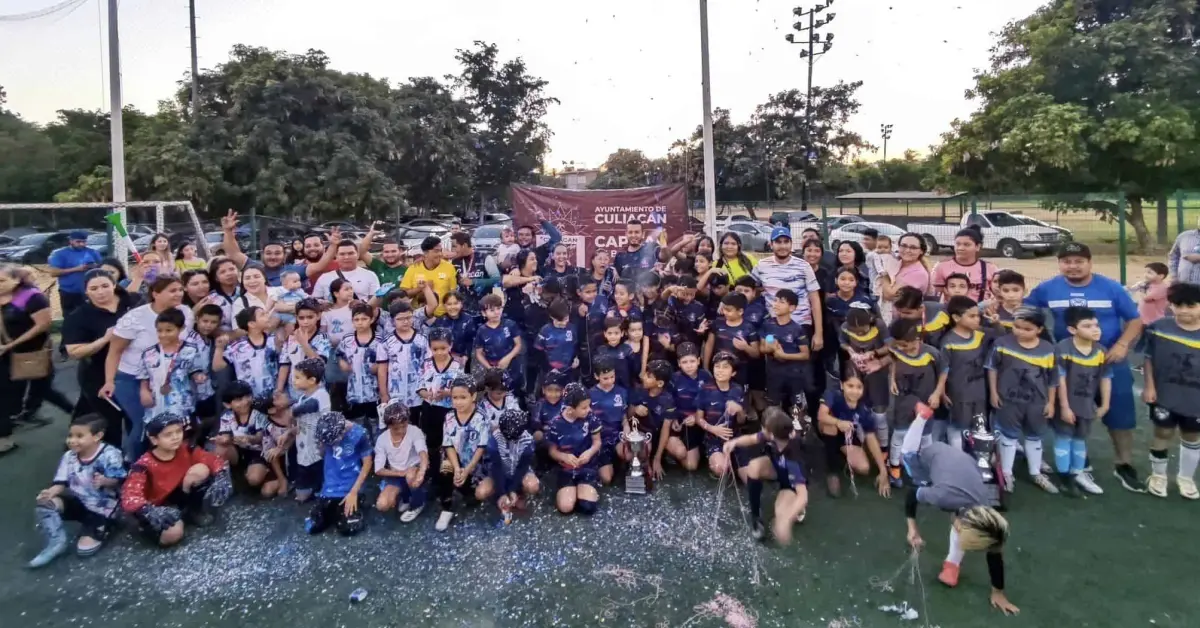 Deportivo Sur y Lobos de Solidaridad se coronan en el Torneo Popular de Futbol Infantil IMDEC 2024