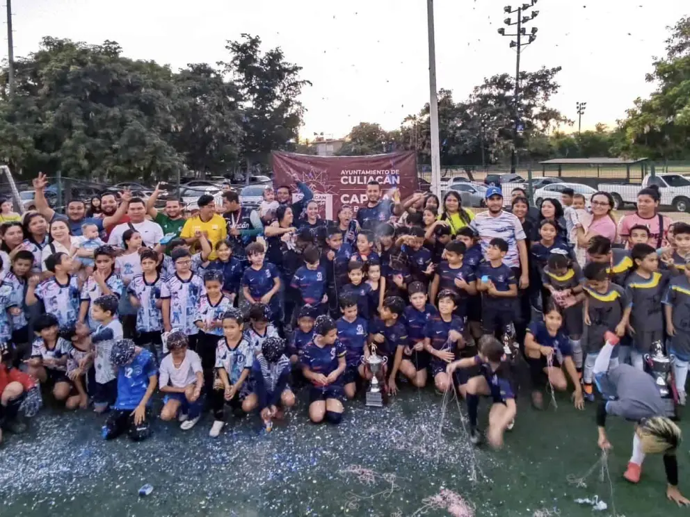 Deportivo Sur y Lobos de Solidaridad se coronan en el Torneo Popular de Futbol Infantil IMDEC 2024