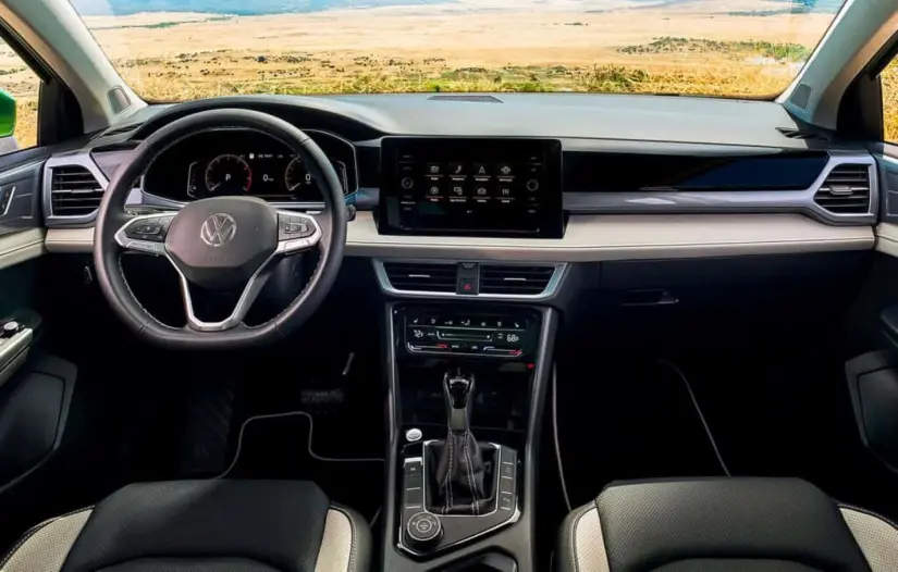 Volkswagen Taos 2025 viene con algunas mejoras en el interior. Foto: Cortesía